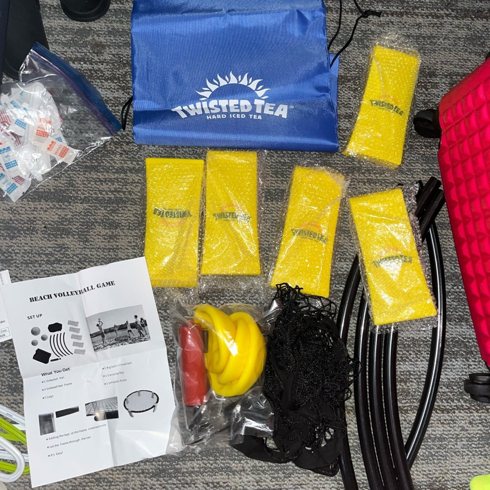 Twisted Tea - Outdoor SpikeBall Set